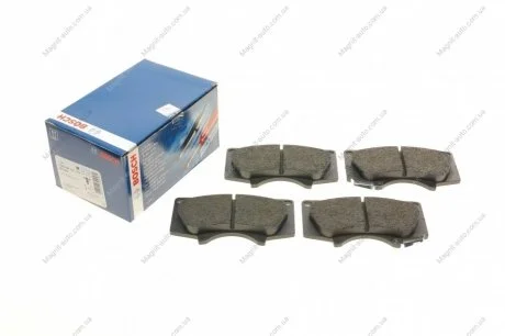 Тормозные колодки дисковые передние Land Cruiser 120 BOSCH 0986494153