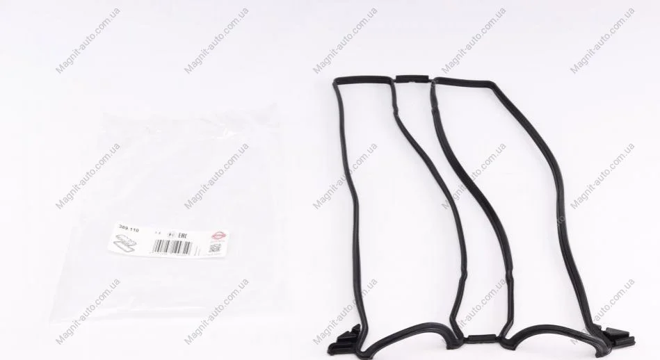 Прокладка крышки клапана FORD COURIER, FIESTA, FIESTA IV, FIESTA V, FOCUS C-MAX, FOCUS I, FOCUS II, FUSION, PUMA MAZDA 121 III, 2 1.2-1.6ALK 08.95-12.12 ELRING 389.110 (фото 1)
