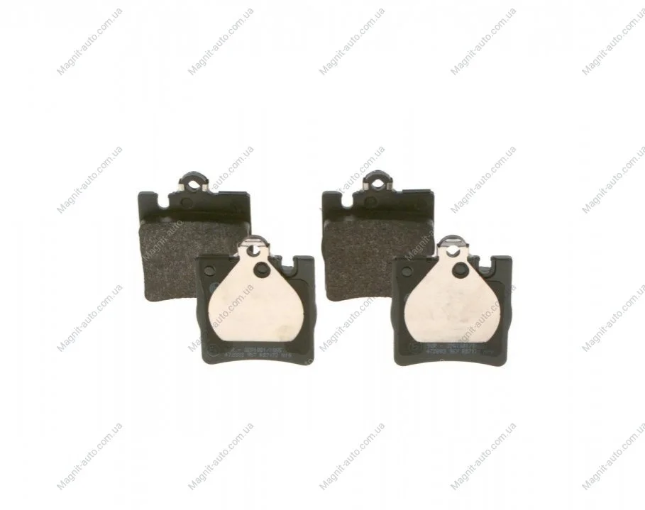 Тормозные колодки дисковые задние DB C203 E210 2000- BOSCH 0986495081 (фото 1)