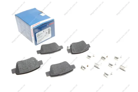 Колодки гальмівні BOSCH 0986424798