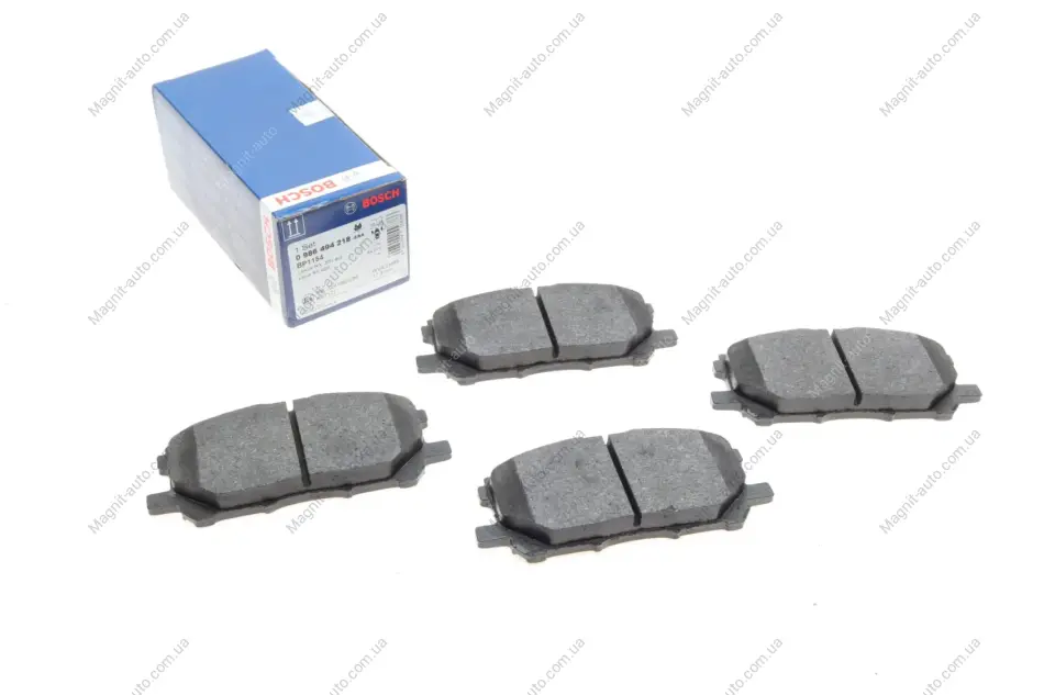 Колодки гальмівні дискові LEXUS RX 300/330/350 03-06 BOSCH 0986494218 (фото 1)
