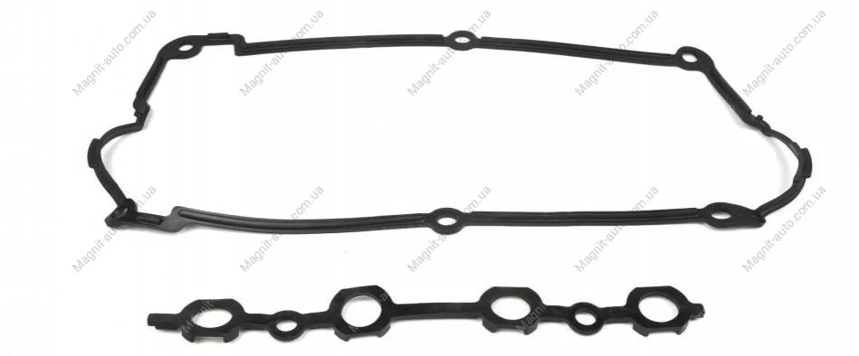 Прокладка клапанной крышки (к-кт), AUDI 20-A6, SEAT Ibiza, VW Golf/Jetta/Passat 1.8, 2.0 i 16V 88-97 ELRING 567.388 (фото 1)