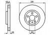 Тормозной диск передний Citroen Jumpy 99- (281*26) BOSCH 0986478812 (фото 2)