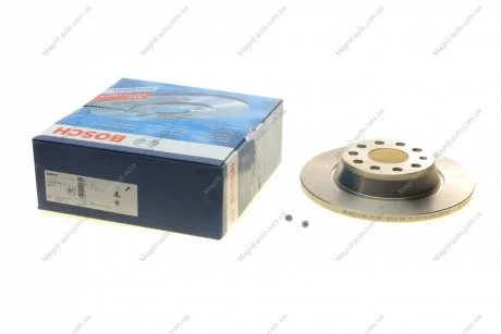 Диск тормозной, задний, 282mm Skoda Octavia, Superb; VW Golf, Passat, Sharan 03- BOSCH 0986479247