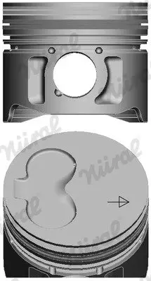 Поршень двигуна NURAL 87-990107-40 (фото 1)