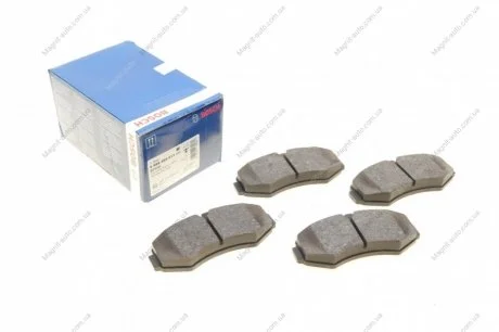 Колодки гальмівні BOSCH 0986494013