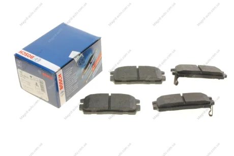 Комплект тормозных колодок из 4 шт. дисков BOSCH 0986494251
