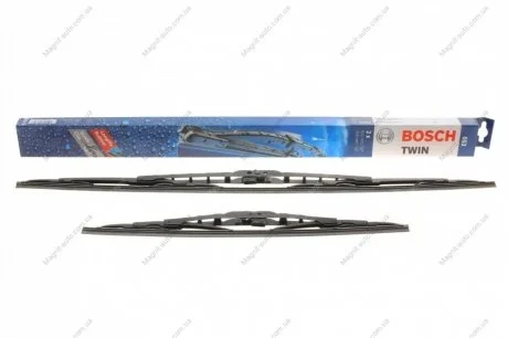 Комплект щіток склоочисника каркасних Bosch Twin 650/400 BOSCH 3397118324