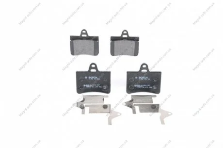 Тормозные колодки дисковые задние CITROEN C5 01- BOSCH 0986424580