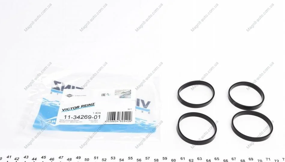 Комплект прокладок впускного колектора OPEL Astra,Vectra 2,2 00- VICTOR REINZ 11-34269-01 (фото 1)