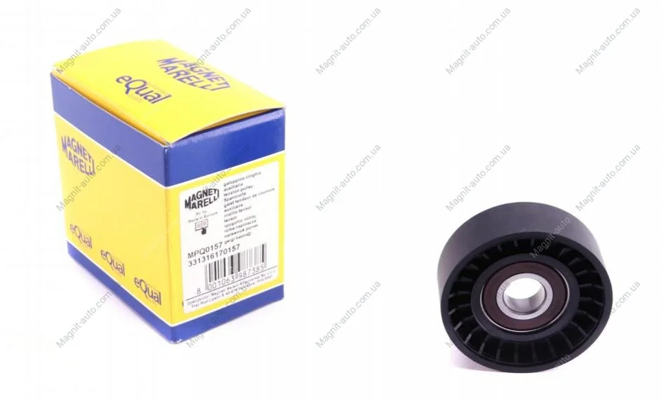 Ролик натяжной ремня поликлинового MAGNETI MARELLI 331316170157 (фото 1)