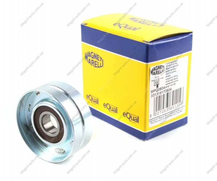 Ролик натяжний поліклинового ременя. MAGNETI MARELLI 331316170604 (фото 1)
