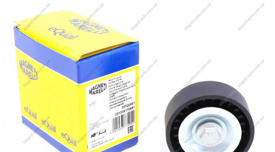 Натяжной ролик, поликлиновый ремень MAGNETI MARELLI 331316170661 (фото 1)