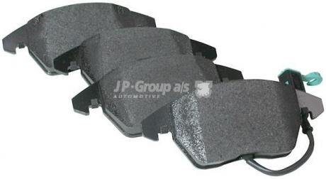 Комплект тормозных колодок, дисковый тормоз JP GROUP 1163601110 (фото 1)