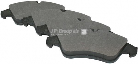 Комплект тормозных колодок, дисковый тормоз JP GROUP 1163601510 (фото 1)