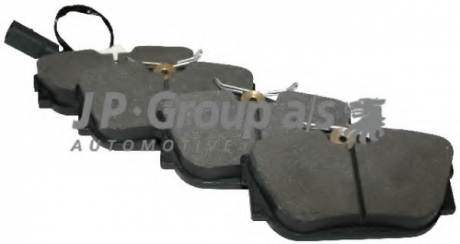 Комплект тормозных колодок, дисковый тормоз JP GROUP 1163706110 (фото 1)