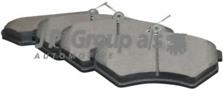 Комплект тормозных колодок, дисковый тормоз JP GROUP 1163601910 (фото 1)