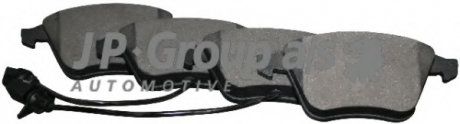 Комплект тормозных колодок, дисковый тормоз JP GROUP 1163607010