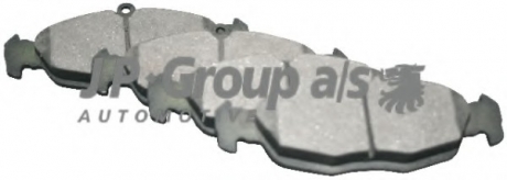 Комплект тормозных колодок, дисковый тормоз JP GROUP 1263600810 (фото 1)