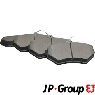 Гальмівні колодки пер. AUDI A4/SEAT CORDOBA/VW PASSAT 1.6-1.9DH 94-02 (TRW) JP GROUP 1163604910