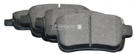 Комплект тормозных колодок, дисковый тормоз JP GROUP 4363700310
