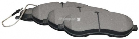 Комплект тормозных колодок, дисковый тормоз JP GROUP 4163602610