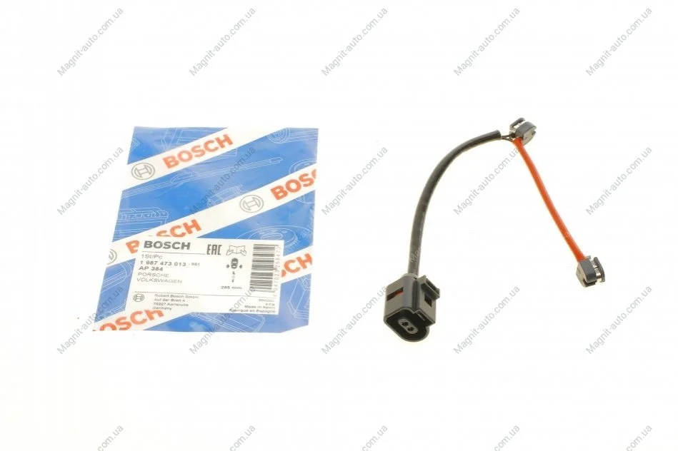 Датчик зношування гальм. колодок BOSCH 1987473013 (фото 1)