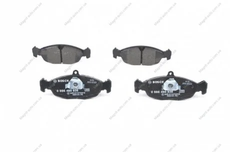 Колодки гальмівні, передні, 94-01 (тип ATE) BOSCH 0986460938