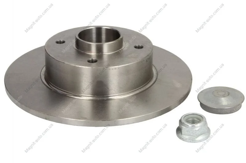 Диск тормозной + подшипник, RENAULT Clio/Megane/Modus/Twingo/Wind 1.2-1.9 +dCi/16V SNR NTN KF155.77U (фото 1)