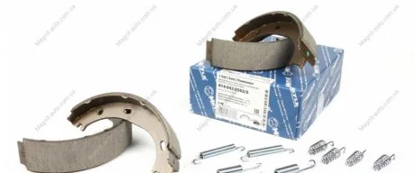 Колодки гальмівні, барабанні, DB312 (з пружинками) MEYLE 014 042 0502/S