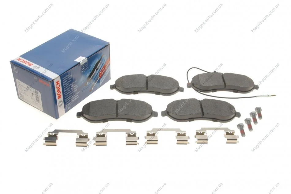 Колодки тормозные дисковые CITROEN/FIAT/PEUGEOT Jumpy/Scudo/Expert "F "07>> BOSCH 0986494163 (фото 1)