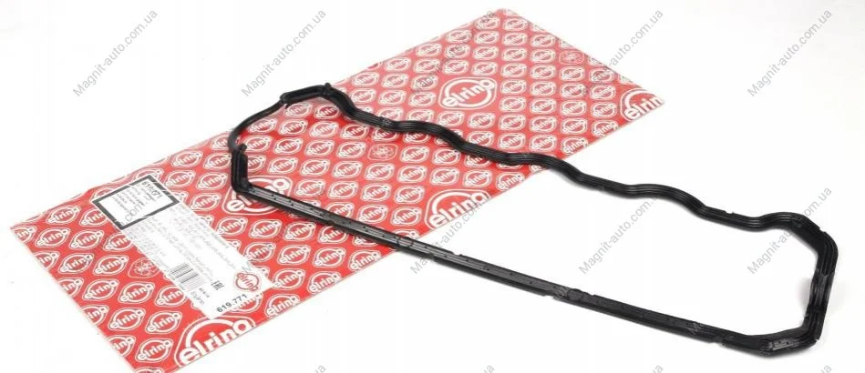Прокладка крышки клапана AUDI 80 B4, A4 B5, A6 C4, A6 C5, CABRIOLET B3 FORD GALAXY I, GALAXY MK I SEAT ALHAMBRA, AROSA, CORDOBA, CORDOBA VARIO, IBIZA II, INCA, TOLEDO I 1.7D/1.9D/1.9DH 08.91- ELRING 619.771 (фото 1)