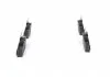 Комплект тормозных колодок переднего., NISSAN ALMERA II, PRIMERA 1.5-2.2D 06.90-11.06 BOSCH 0986424781 (фото 3)