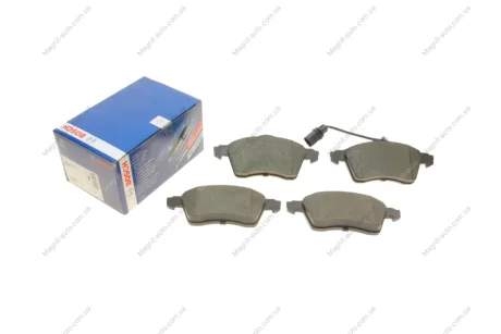 Колодки гальмівні дискові VW Transporter T4 \'\'F \'\'03 BOSCH 0986424537