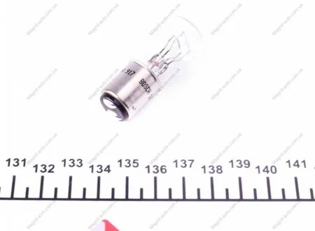 Автолампа P21/5W BAY15d 5 W прозрачная BOSCH 1987302202