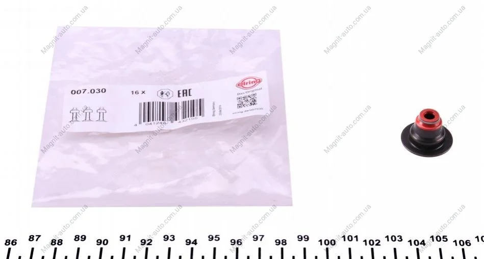 Сальник клапана IN/EX OPEL Z22SE 2,2 16V (вир-во Elring) ELRING 007.030 (фото 1)