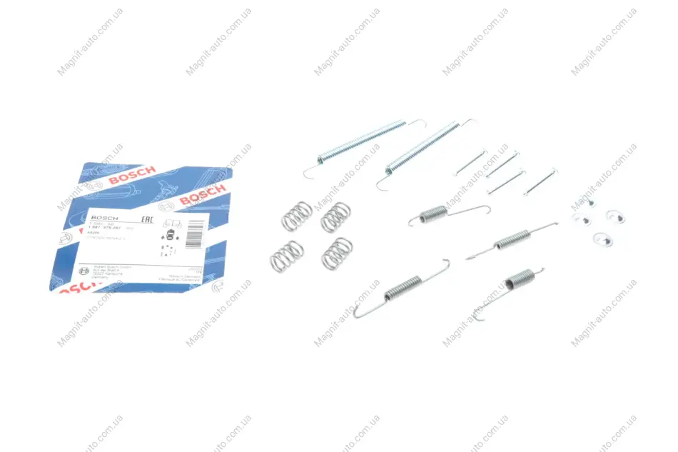 КМП бар.колодок PSA Berlingo/Picasso/Xsara/405/Partner/Laguna/Megane// \'\'1,1-2,0 \'\'92-10 BOSCH 1987475257 (фото 1)