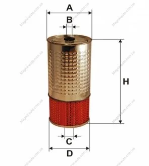 Фільтр оливний, MB G (W460), Kombi T-Model (S123) WIX FILTERS WL7001