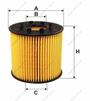 Фільтр оливний, 2.2-2.5dCI /TRAFIC WIX FILTERS WL7306