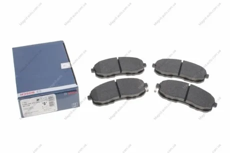Колодки тормозные дисковые NISSAN Tiida 1,5dci-1,6-1,8 07- BOSCH 0986494277