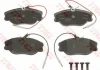 Колодки тормозные, передние, FIAT Scudo/Jumpy/Expert, 00-03 TRW GDB1148 (фото 2)