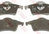 Тормозные колодки дисковые VOLVO S60/S80/V70/V70 Cross Country/V70 XC/XC70 TRW GDB1389 (фото 2)