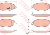 Комплект тормозных колодок, дисковый тормоз TRW GDB1461 (фото 1)