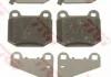 Комплект тормозных колодок задн., MITSUBISHI LANCER VII NISSAN 350Z SUBARU BRZ, IMPREZA, WRX 2.0/2.5/3.5 12.00- TRW GDB3350 (фото 2)