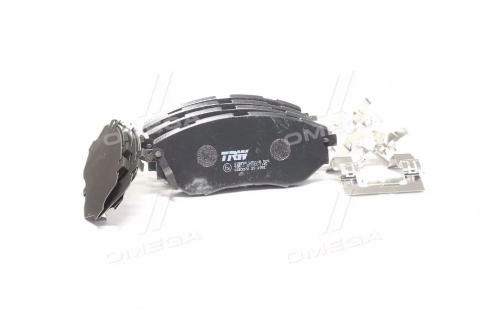 Колодки гальмівні, SUBARU, 2.0-3.6, EJ255, 10-14 TRW GDB3372 (фото 1)
