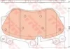 Тормозные колодки дисковые PORSCHE Caenne 3,0-4,8 F "04>> TRW GDB1764 (фото 1)