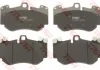 Тормозные колодки дисковые PORSCHE Caenne 3,0-4,8 F "04>> TRW GDB1764 (фото 2)
