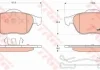Тормозные колодки дисковые RENAULT Espace/Grand Espace/Laguna/Laguna Estate/Break/Scenic RX4 TRW GDB1468 (фото 1)