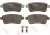 Тормозные колодки дисковые RENAULT Fluence/Megane III/IV "R "12>> TRW GDB1791 (фото 2)
