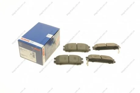 Колодки гальмівні BOSCH 0986424367